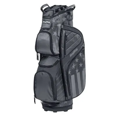 New Bag Boy Golf ZP CB-15 Cart Bag Stars & Stripes/Charcoal • $169.95