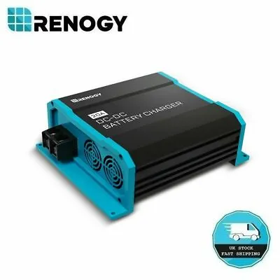 Renogy 20A 12V DC To DC On-Board Battery Charger Dual Car Battery RV • £89.99