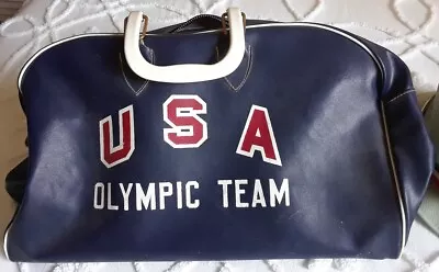 1968 USA Olympic Team Gym Bag & Hat - Head Basketball Coach Henry Iba Gold Medal • $699.99