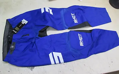 Shot Race Gear Motocross Mx Atv Bmx Pants 36  Waist  Raw Escape - Yamaha Blue • $46.95