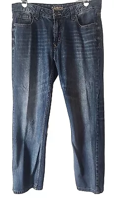 Carbon Jeans Mens 34x30 Inseam (28) Low Rise Slim Fit Straight Medium Wash • $8.95