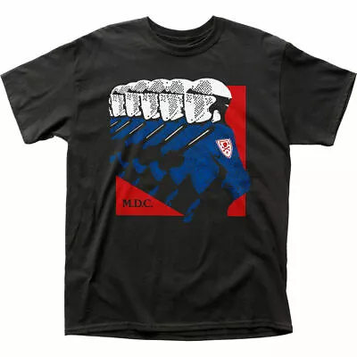 MDC Riot Cops T Shirt Mens Licensed Rock N Roll Music Retro Band Tee New Black • $17.49