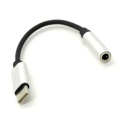 USB-C To 3.5mm Headphone Jack Adapter Cable For Samsung Macbook Audio Aux Type C • £3.75