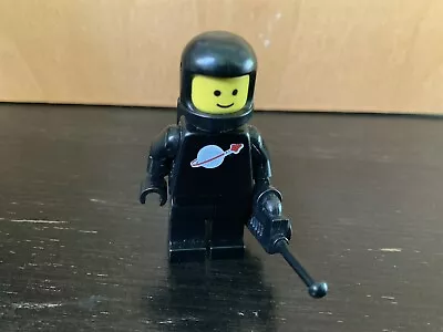 LEGO Classic Black Spaceman  W/ SPACE Helmet And Oxygen Tank (rare) • $69