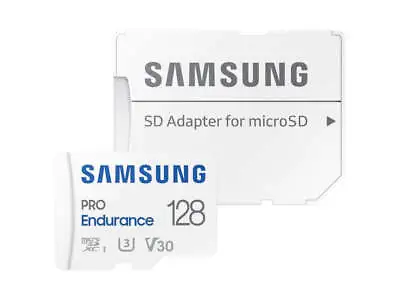 SAMSUNG 128GB PRO Endurance MicroSDXC With Adapter MB-MJ128KA • $56.95