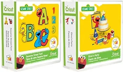 Cricut Cartridges Bundle: Sesame Street Font & Elmo's Party  • $40.79