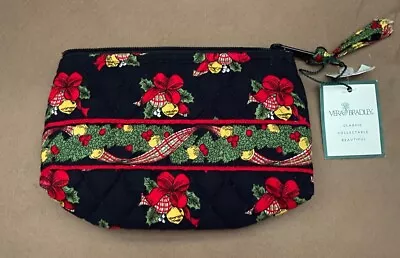 Vera Bradley Vintage Small Zipper Lined Cosmetic Case ~ HENS N HOLLY ~ Christmas • $15