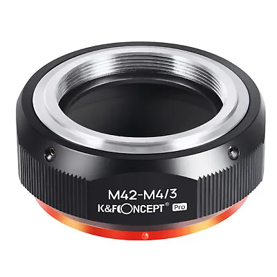 K&F Concept Adapter Pro For M42 Mount Lens To Micro 4/3 M4/3 Mount G3 GH2 OM-D • $39.59