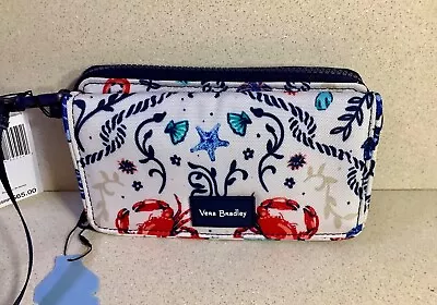 Vera Bradley  Reactive RFID Crossbody Bag In SEA LIFE - NWT • $29.90