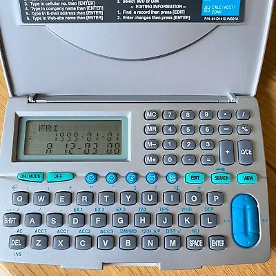 £7.99 • Buy Electronic Personal Organiser Vintage Multi Lingual 3Kb PDA  New + Instructions