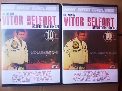 Vitor Belfort: Ultimate Vale Tudo - 10 DVD  Instructional Box Set • $67