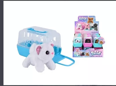 Kandytoys Plush  Pet In Carrier  - Ty5305 Dog - Ty5310 Cat - Ty5309 Unicorn  • £3