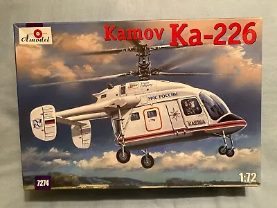 $38 • Buy Amodel Kamov Ka-226 Model #7274 1:72 NEW & UNASSEMBLED
