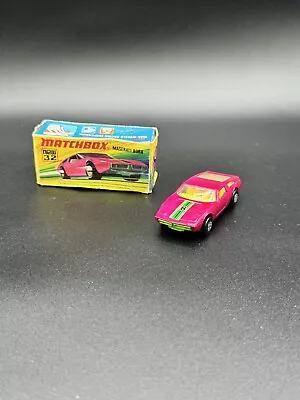 Matchbox Superfast No 32 1972 Maserati Bora Lesney Vintage 1972 • $25