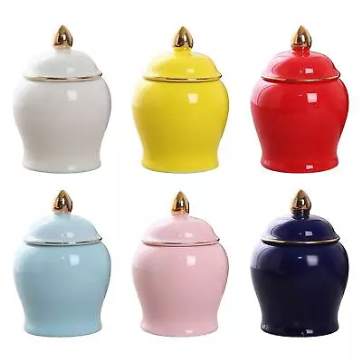 Small Ceramic Storage Jar 70ml Sealed Storage Tank Kitchen Canisters For Coffee • £8.70