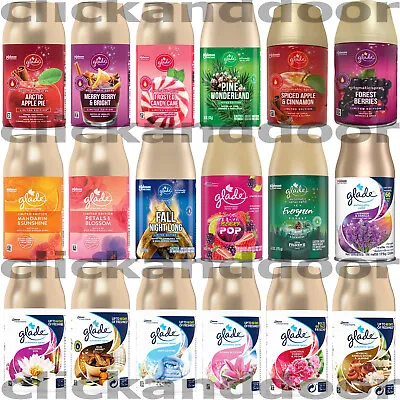 £11.99 • Buy 3 X Glade Automatic Spray Refill Air Freshener Refills 269 Ml Choose Fragrance