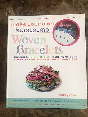 $19.95 • Buy Make Your Own Kumihimo Woven Bracelets By Kathy Janz 