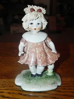 Zampiva Vintage Italian Spaghetti Hair Standing Doll-Unboxed-Excellent Condition • £19.99