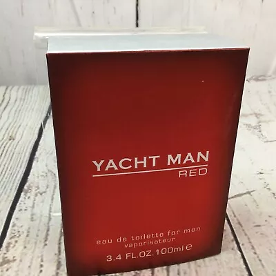 Yacht Man Red Eau De Toilette Spray 3.4 Oz Cologne • $19.99