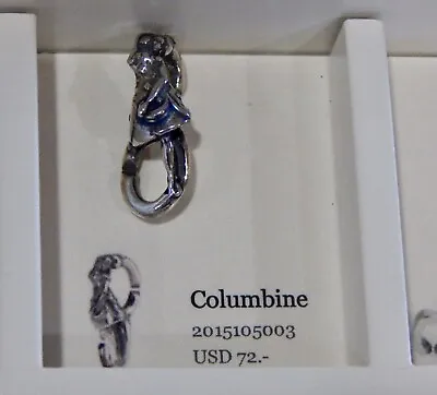 X By TROLLBEADS Columbine Link 2015105003 Silver $72 Lovely (ONE LINK) NEW! • $32