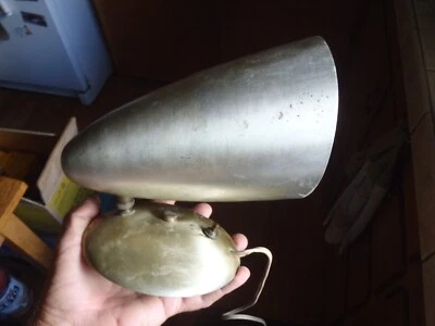 $45 • Buy Vintage Retro Camper Trailer Sconce Interior  Light Fixture   Lightcraft  Calf