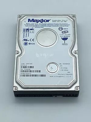 Maxtor DIAMONDMAX Plus 9 IDE PATA Hard Drive 6Y080L0 Code NMGD Free-Ship READ • $59