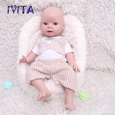 20'' Squishy Silicone Reborn Baby BOY Floppy Silicone Infant Doll Kids Gift • $178.50