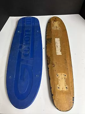 Vintage Skateboard Decks Wood And Plastic  • $49.99