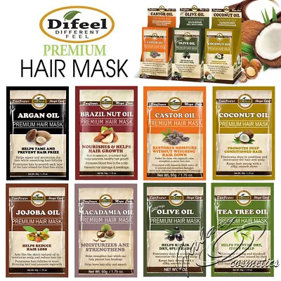 £3.50 • Buy Difeel Premium Hair Mask With Natural Oils Dry Hair Deep Conditioning Repair 