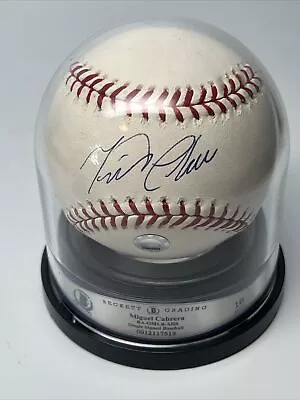 Miguel Cabrera Signed Rookie 2003 Rawlings Baseball BAS 10 Graded Signature • $499.95