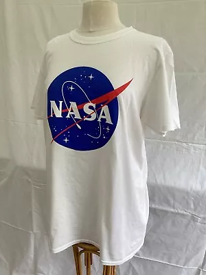 NASA Size Large White T Shirt • £7