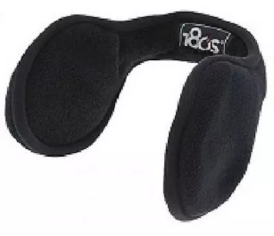 180s Men's Tec Fleece Black Adjustable Behind-the-Head Ear Warmer Ear Muffs NEW! • $23.99