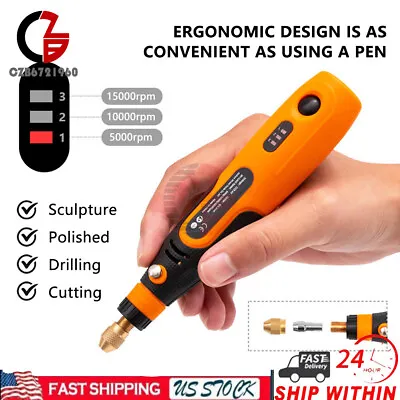 48pc Electric Hand Drill Punch Tool 3.6V Cordless Electric Drill Kit Screwdriver • $20.89