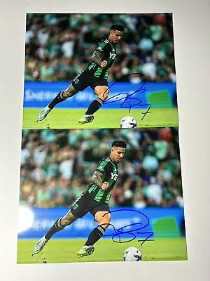 Sebastian Driussi Signed 8x10 Autographed Photo Auto AUSTIN FC MLS STAR QTY • $15