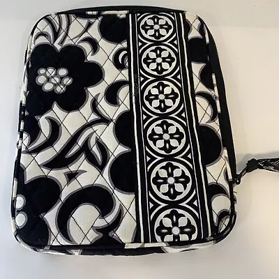 Vera Bradley Ipad Kindle Case Sleeve Black/white • $14