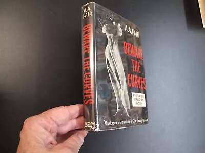 1st Ed Beware The Curves A A Fair Bertha Cool Mystery 1956 Erle Stanley Gardner • $29.70