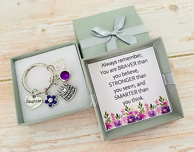 HAPPY BIRTHDAY Gifts Charm Keyring 12th 13th 18th 21st 30th 40th Gift For Her • £6.99