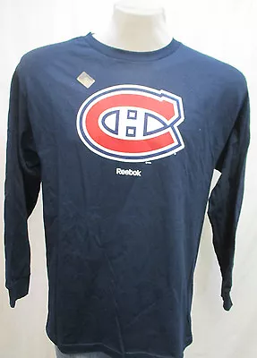 Montreal Canadiens NHL Men's Reebok Long Sleeve Logo T-Shirt  • $15.99