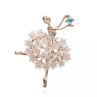 £3.37 • Buy Charm Ballet Dancing Girl Brooch Pin Wedding Bridal Party Dress Decoration J