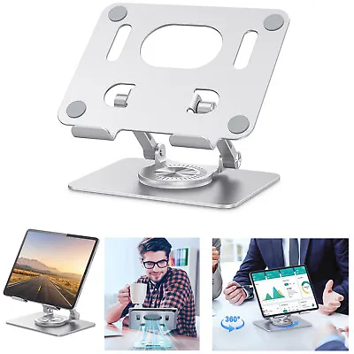 Cell Phone Tablet Stand Desktop Holder Desk Mount Cradle Adjustable IPhone IPad • $10.58