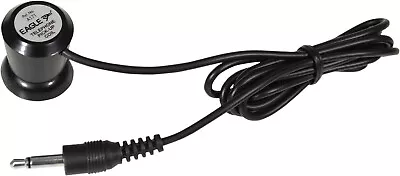 Black Telephone Pickup Coil With Sensitive Microphone With 3.5mm Mono Jack Plug • £3.99