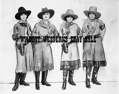Sexy MARY PHILBIN Cowgirls BOOTS Pistol Gun Photo LAURA LA PLANTE Marian Nixon • $29.95