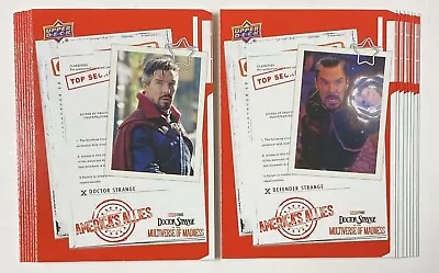 2023 UD Doctor Strange Multiverse Of Madness America’s Allies Singles (You Pick) • $2.99