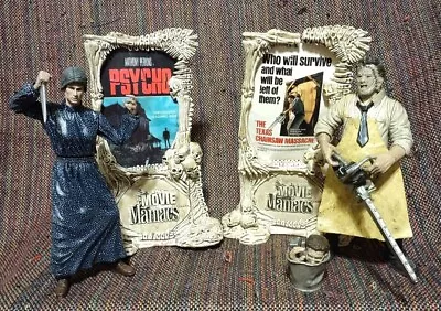 Movie Maniacs McFarlane Toys Lot Psycho & Texas Chainsaw Massacre • $50