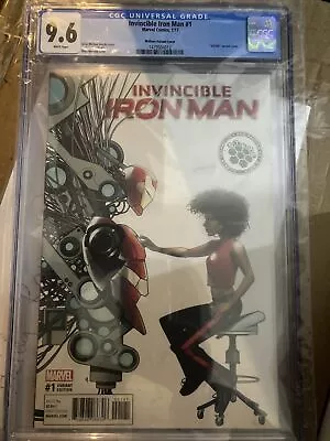 Invincible Iron Man 1  Mckone Steam Variant CGC • $271.28