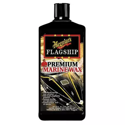 Meguiar's Flagship Premium Marine Wax Off-White Liquid - Boat Polish 32 Oz • $34