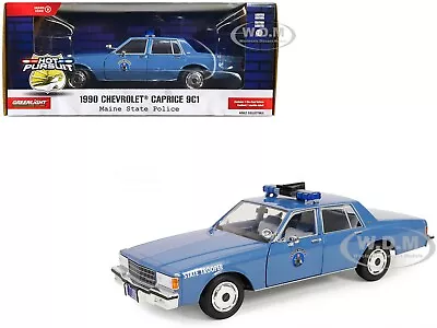 1990 Chevrolet Caprice 9c1  Maine State Police  1/24 Diecast By Greenlight 85592 • $26.99