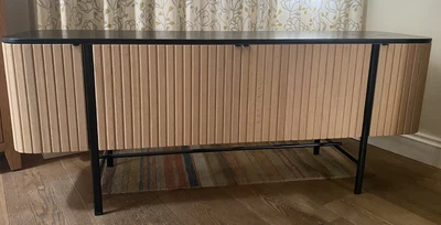 £590 • Buy John Lewis “Reed” Oak Sideboard / TV Television Furniture Unit
