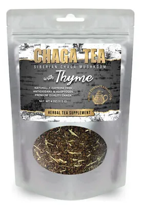 Siberian Chaga Mushroom Loose Tea With Thyme 4 Oz. (113g.) 82 Servings • $18.49