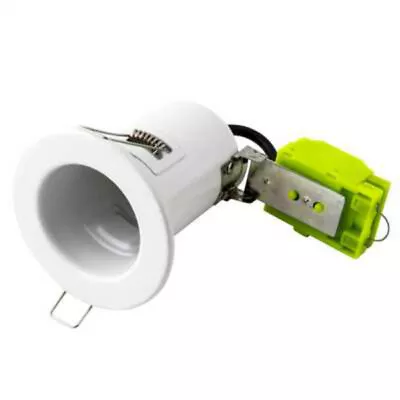 TP24 TP24-2950 'Alaska' L1/GU10 Fixed Fire Rated Downlight Fitting (White) • £8.85